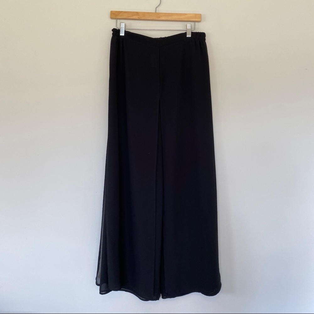 Fantazia Black Palazzo Pants